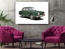 Obraz Zelené autíčko